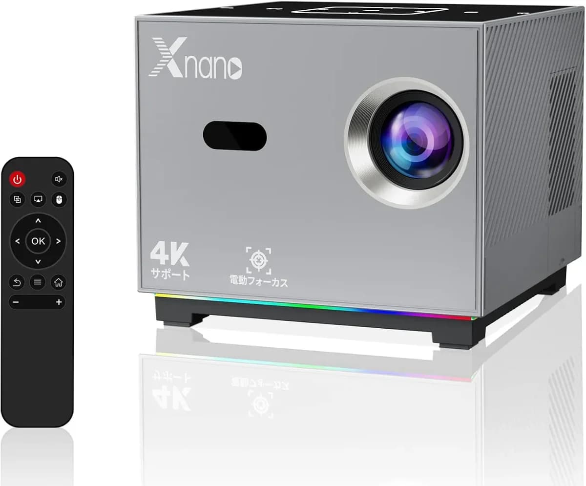 Xnano X3 Smart Mini Projector Android 10 4k Compatible Wifi Screen Mirroring Ful