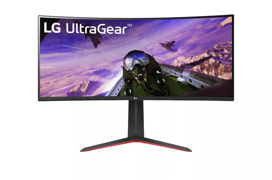 Lg 34 Curved Gaming Monitor Ultragear Qhd 3440 X 1440 Monitor Ips Display Panel 