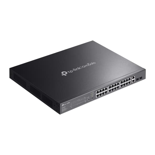 Es228gmp New Omada 28 Port Gigabit Easy Managed Switch With 24 Port Poe