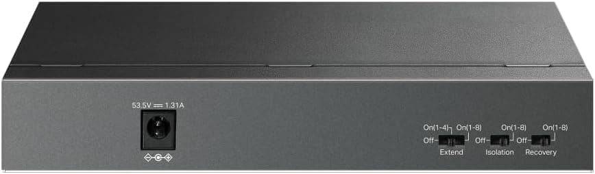 Tp Link Tl Ls109p 9 Port 10 100mbps Desktop Switch With 8 Port Poe