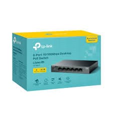 Tp Link 6 Port 10 100mbps Desktop Switch With 4 Port Poe Ls106p