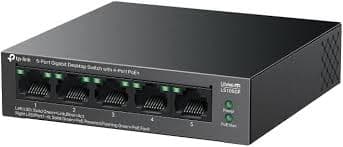 Tp Link Ls105gp 5 Port Gigabit Desktop Switch With 4 Port Po