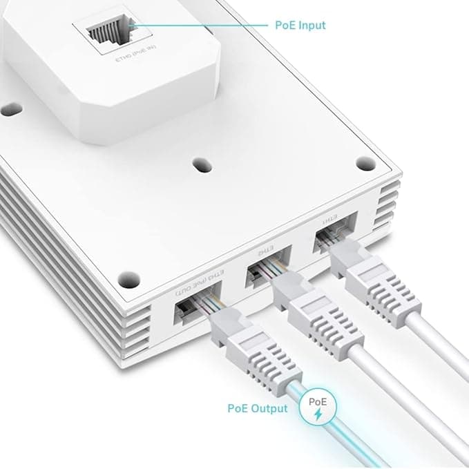 Tp Link Omada Ax3000 Wall Plate Wifi 6 Access Point Eap655 Wall