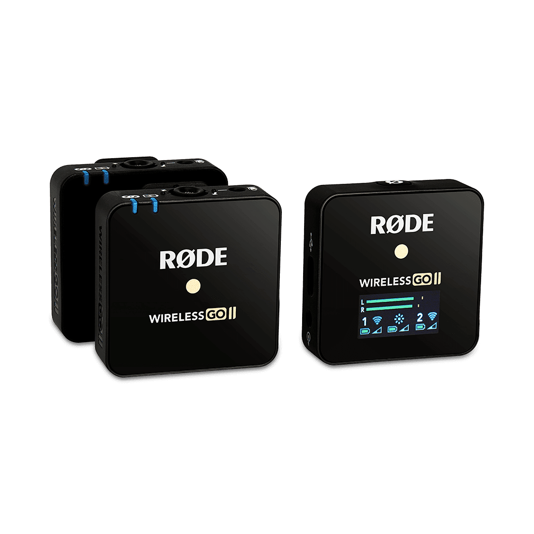 Rode Wireless Go Ii 2 Person Compact Digital Wireless Microphone System Recorder